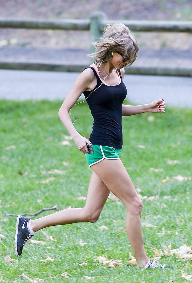 Taylor Swift’s jog as impressive as her singing