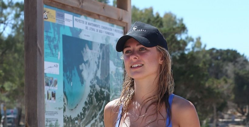 Kimberley Garner Goes Jogging In Ibiza 