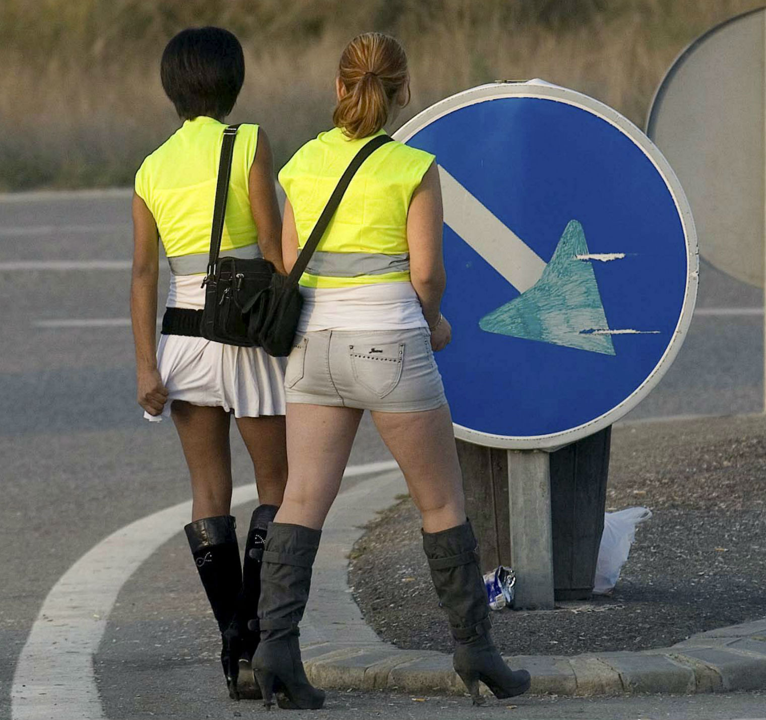 Safety Before Sex Pics Of Street Walkers Wearing Reflective Jackets