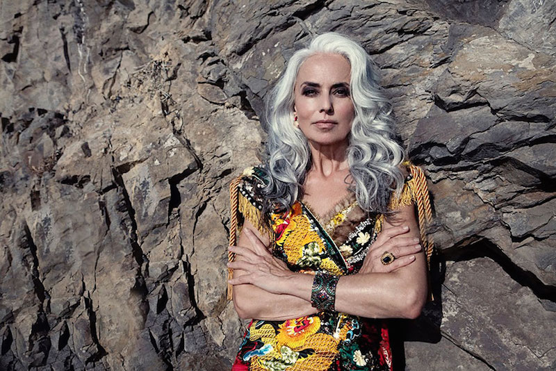 Stunning 60 Year Old Model Is The New Face Of Swimwear Campaign