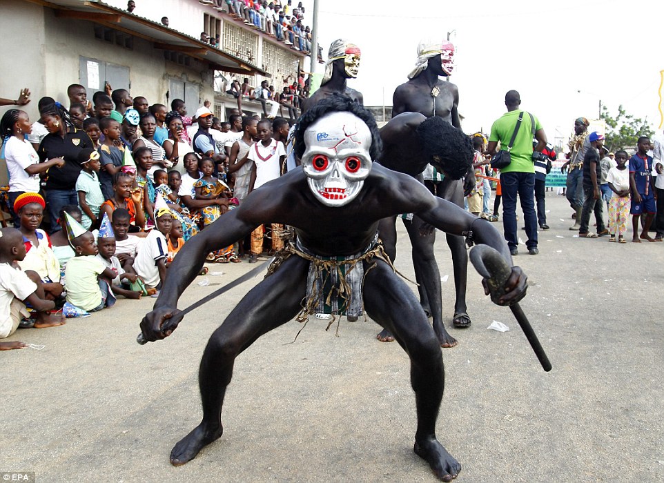 Stunning images of Popo Carnival in Ivory Coast