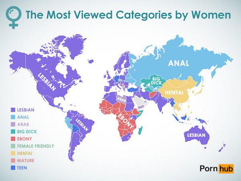 Pornhub Survey Reveals Greek Women Like Watching Lesbian Sex Tables