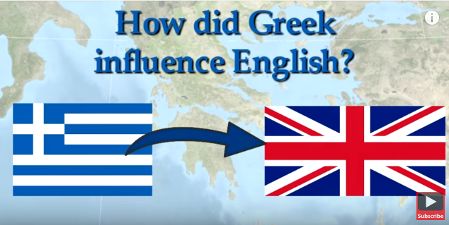 Image result for greek influence upon english