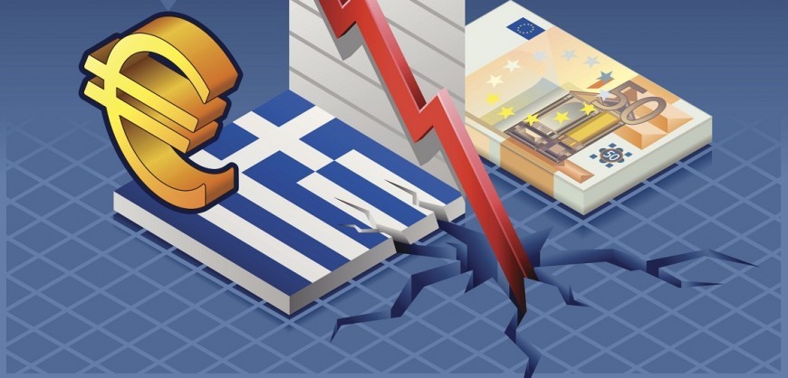 Isometric greece crisis