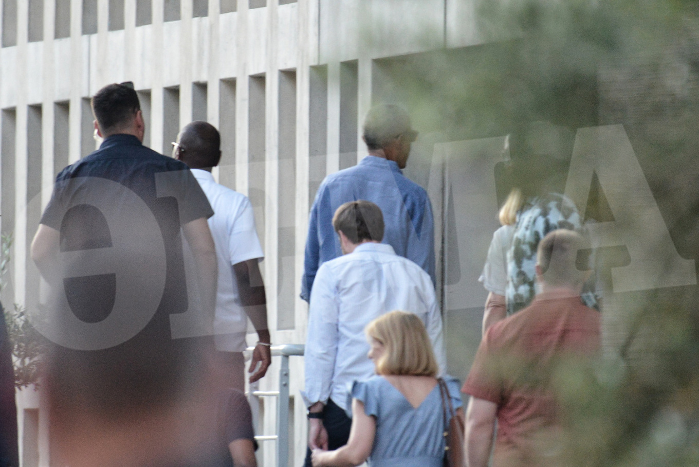 Barack Obama Gets Private Tour Of Acropolis Museum And Parthenon