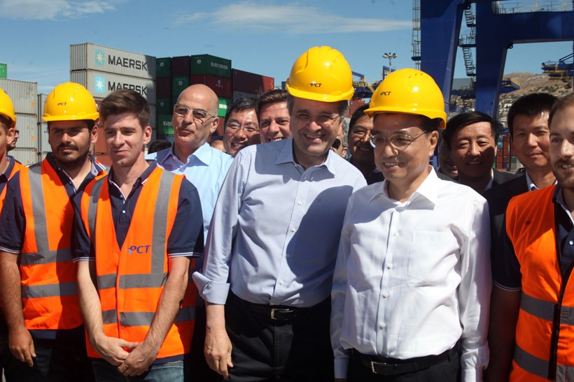 Greek-Chinese leaders at COSCO - ProtoThema English