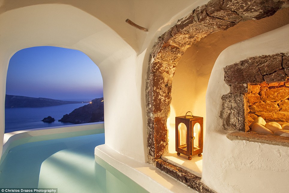 Santorini Th Century Wine Caves Transformed Into Luxury Hotel Suites