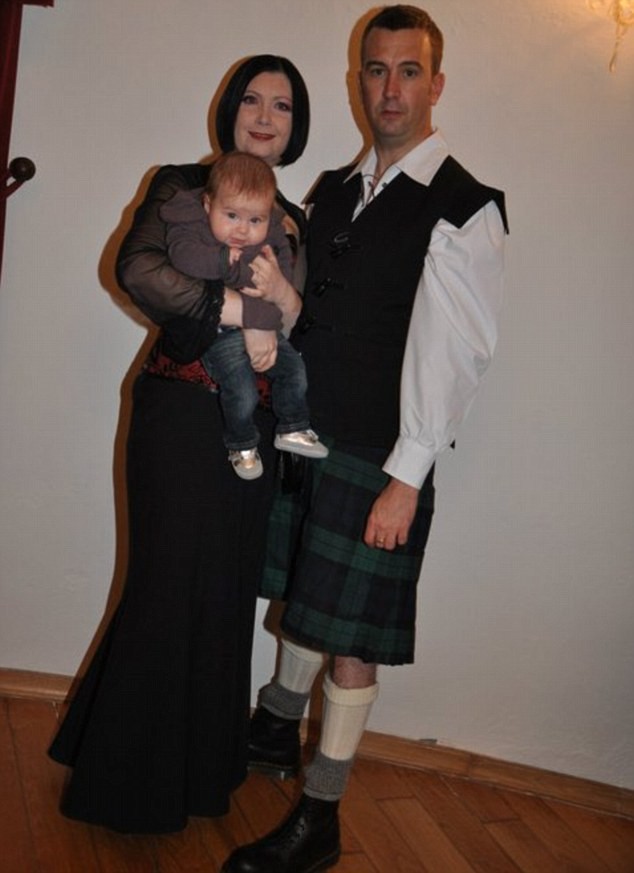 David Haines and his family