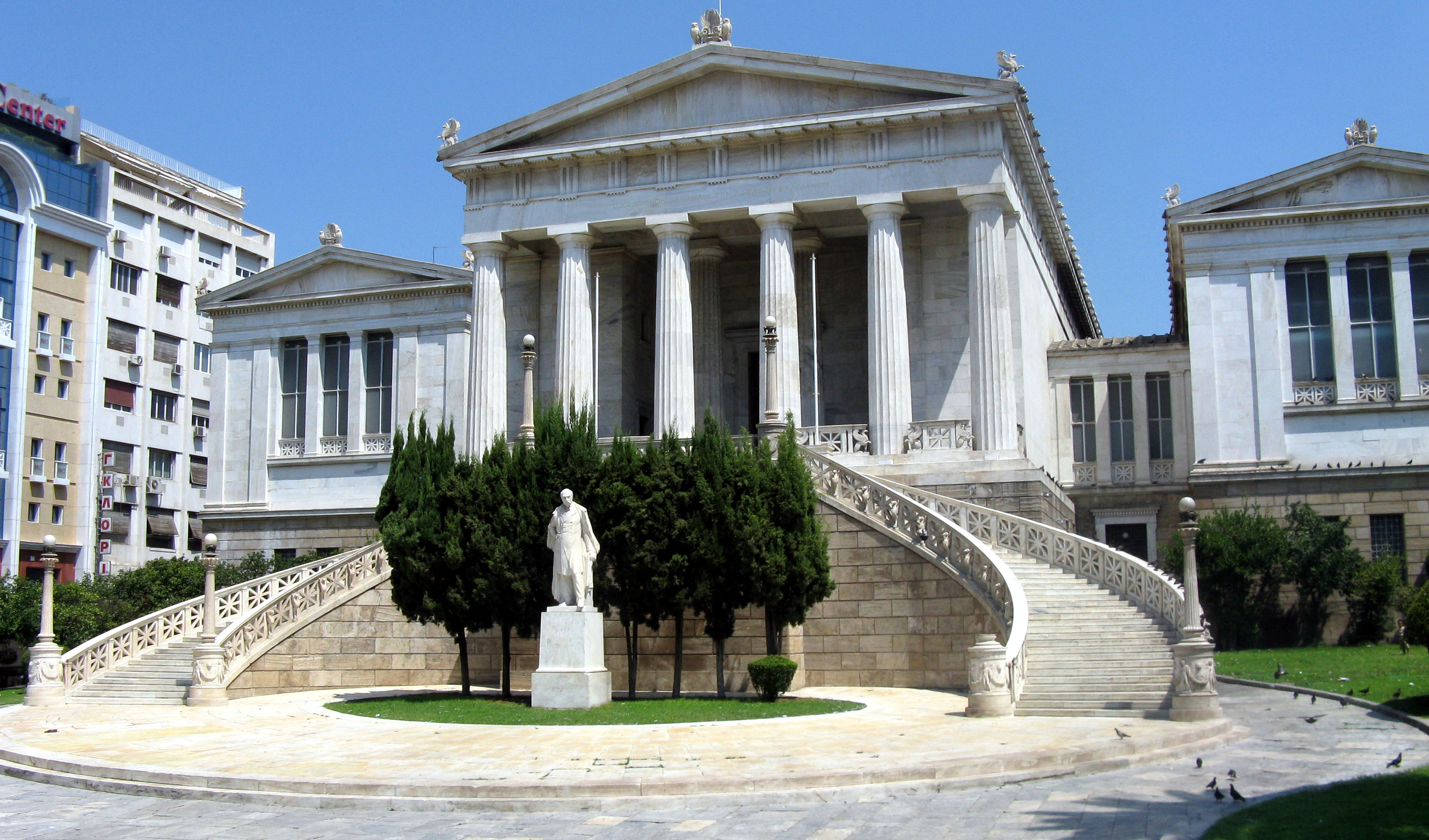 Five beautiful neoclassical buildings in the center of Athens