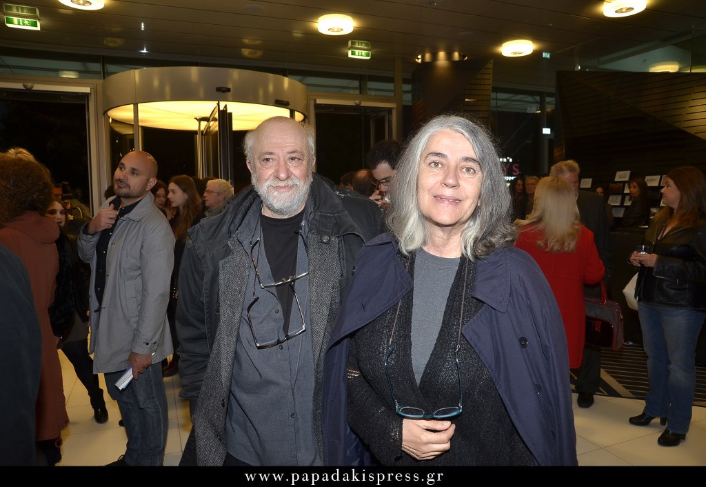 Director Pantelis Voulgaris and writer Ioannis Karystiani, a husband-wife team