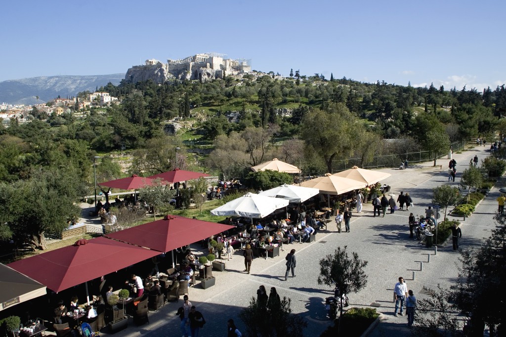 Around Acropolis - Apostolou Pavlou str., Athens, Greece