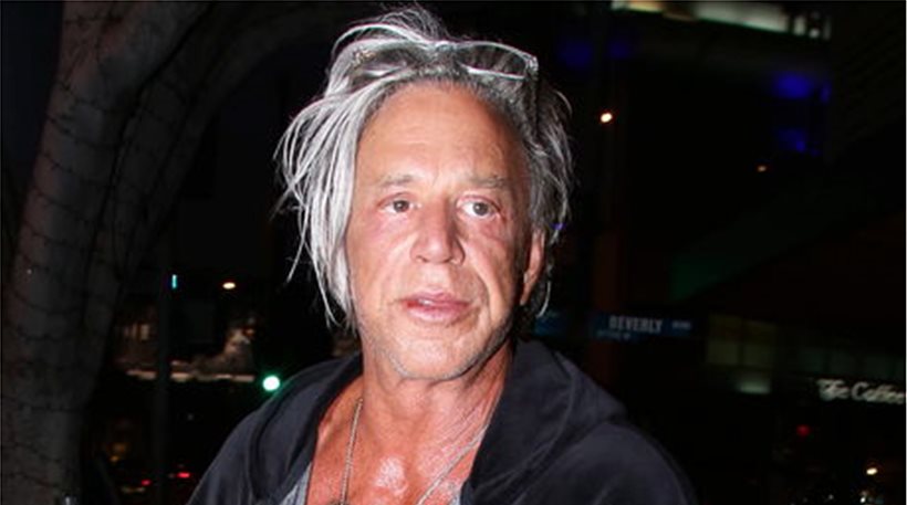 Mickey Rourke: Hard to believe that once upon a time he was every woman ...