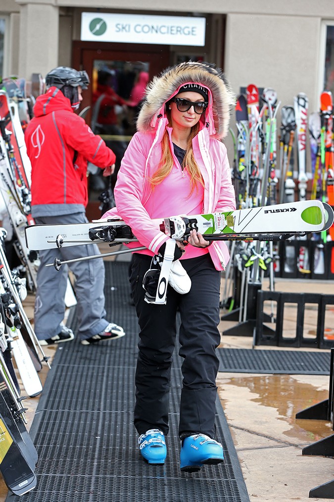 Paris Hilton, in Aspen | protothemanews.com