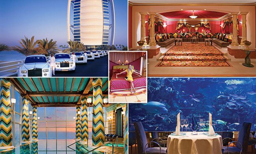 Burj Al Arab: 7-star hotel with gold iPads and Rolls Royces