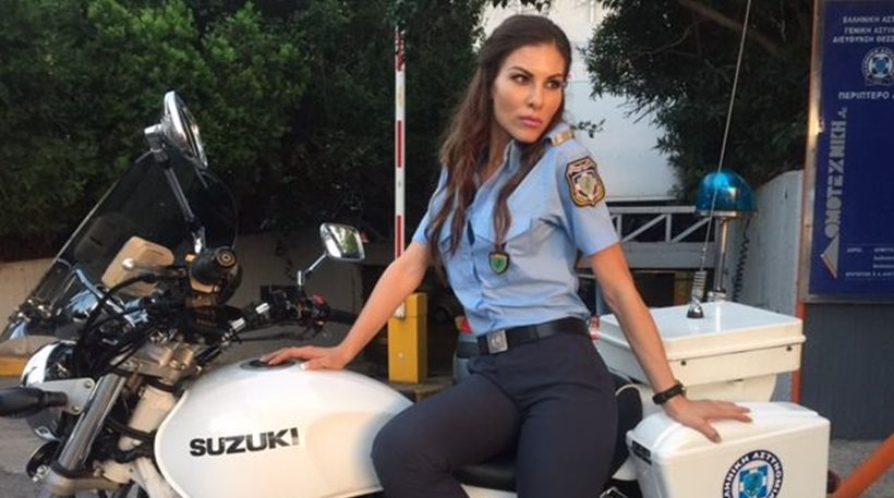 Beautiful Helen: The stunning Greek police officer (pics