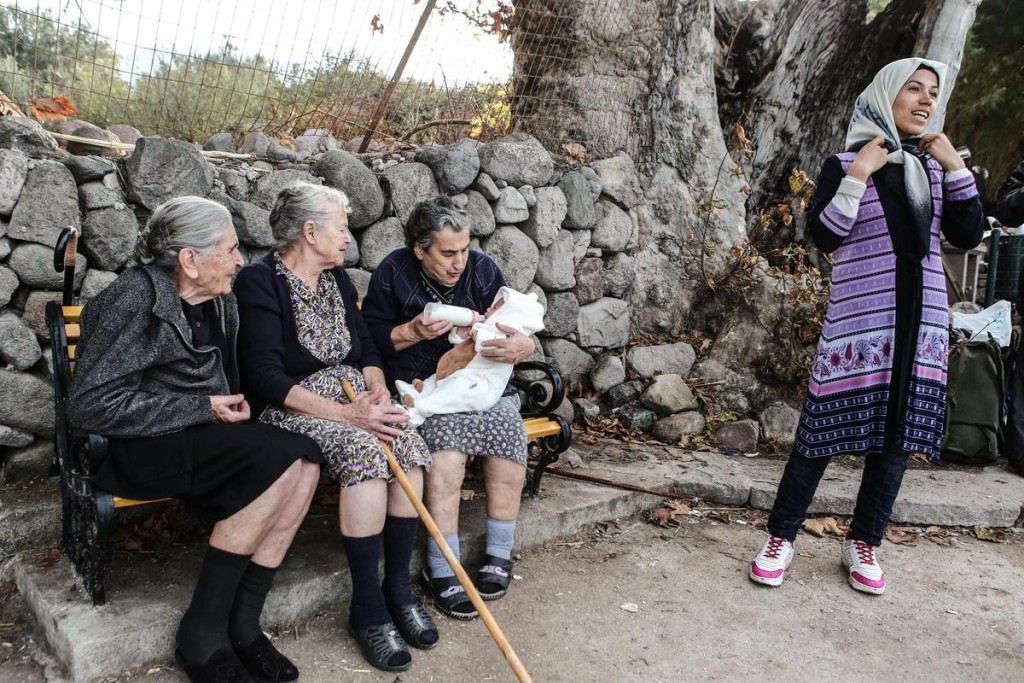 Lesbos, Greece on October 17, 2015. / Λέσβος, 17 Οκτωβρίου 2015.