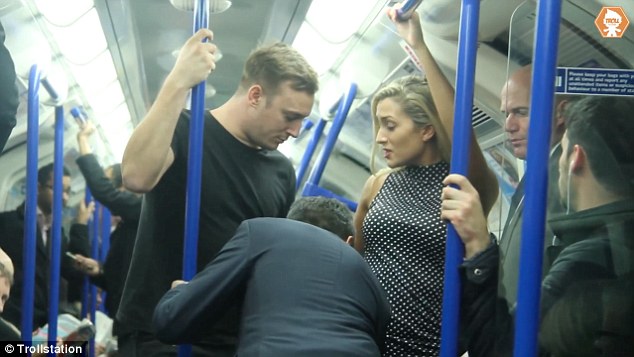 Social Experiment Would You Stop Unwarranted Touching On The Underground Vid