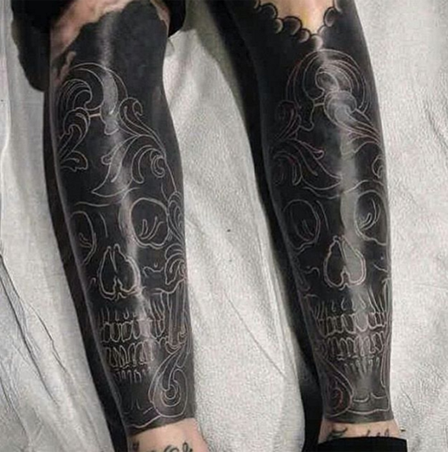 Blackout Tattoo Style by the Artist Jeanmarco in Texas