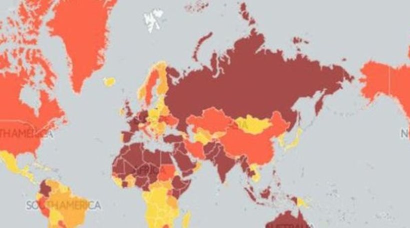 See which countries have the highest terror threat level - ProtoThema ...