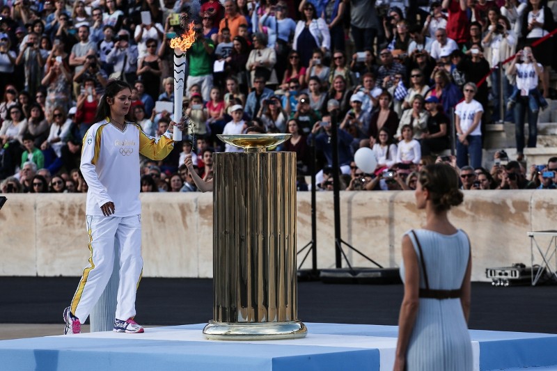Olympic flame begins journey for Rio 2016 Summer Games (photos ...