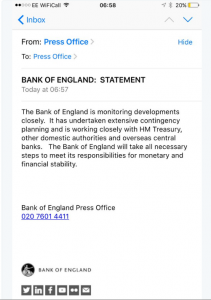bankl of england