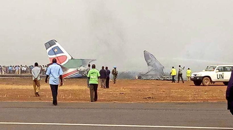 All safe in South Sudan plane crash! (photos) | protothemanews.com