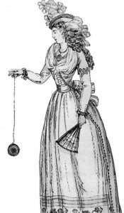 A-1791-illustration-of-a-woman-playing-with-English-Bandalore-yo-yo.-374x640