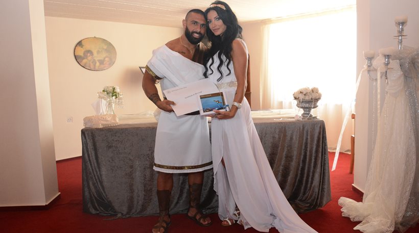 Spartan Marriage Ritual Modern-day “Spartan” marries his “Aphrodite” in Cyprus (photos ...