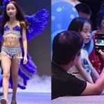 Little girls model lingerie in 'Victoria's Secret'-style show