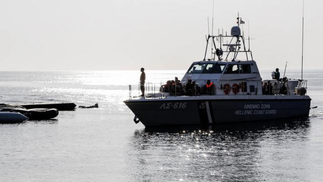 17 Turkish asylum seekers rescued in Chios by the Hellenic Coast Guard ...