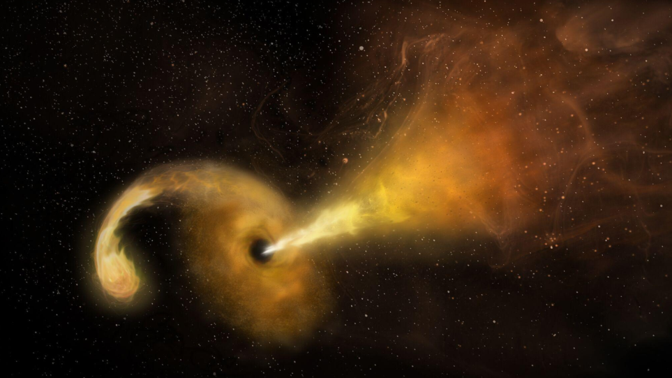 Astronomers See Black Hole “swallow” Star For 1st Time Ever ...