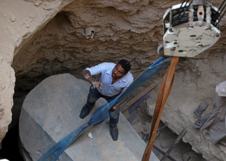 Archaeologists Opened A Mysterious Black Sarcophagus Found In Egypt ...