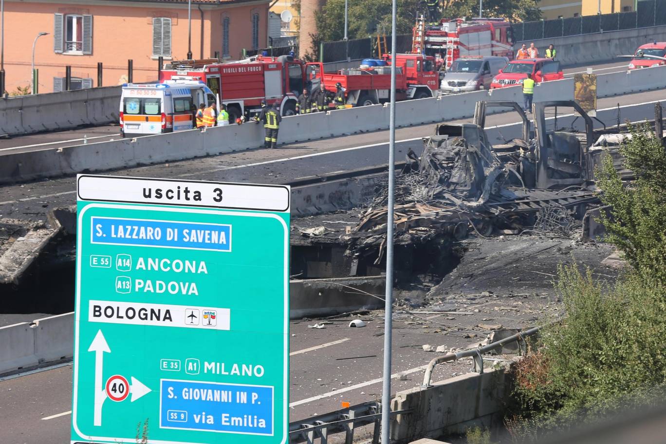 Bologna explosion Two dead & up to 70 injured after truck explodes