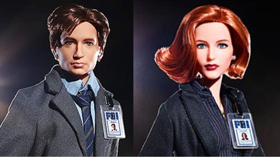 XFiles dolls Scully and Mulder created for 25th anniversary