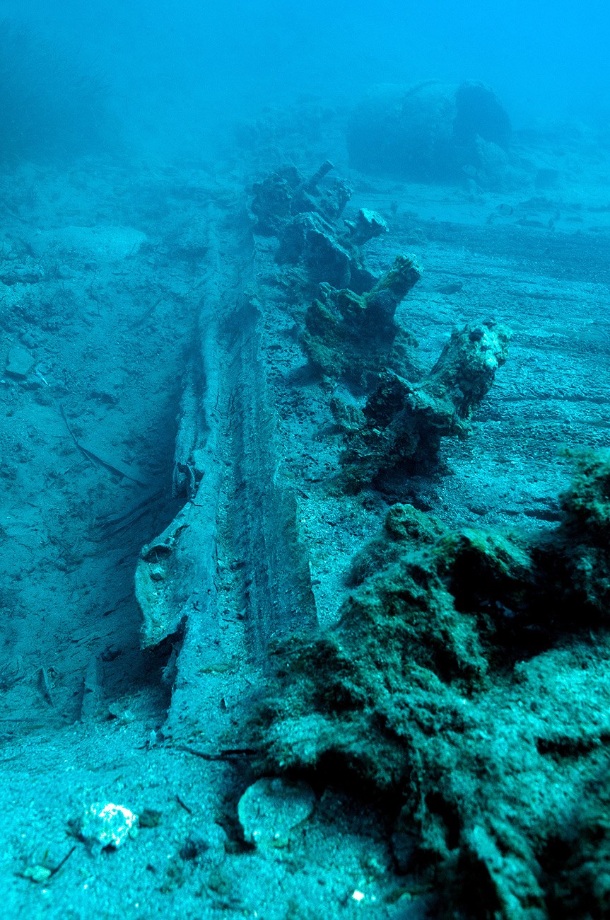 Excavation of Lord Elgin's shipwrecked brig 