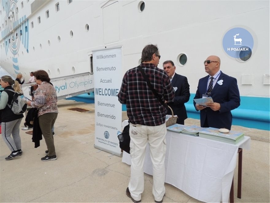 The first cruise ship arrived in Rhodes for 2019 (photos ...