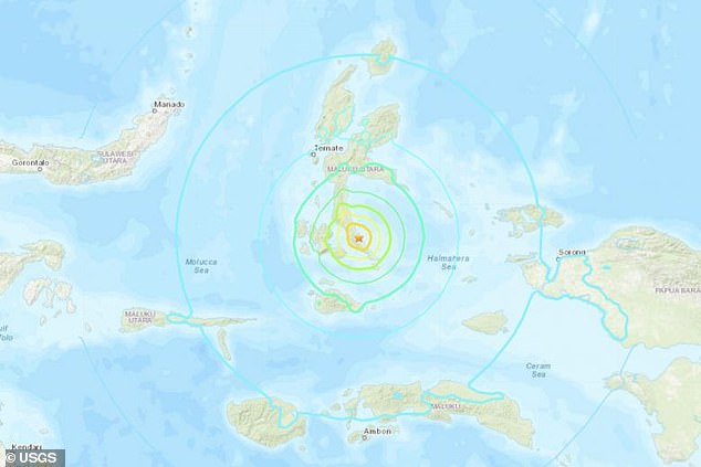 indonesia earthquake bulletin