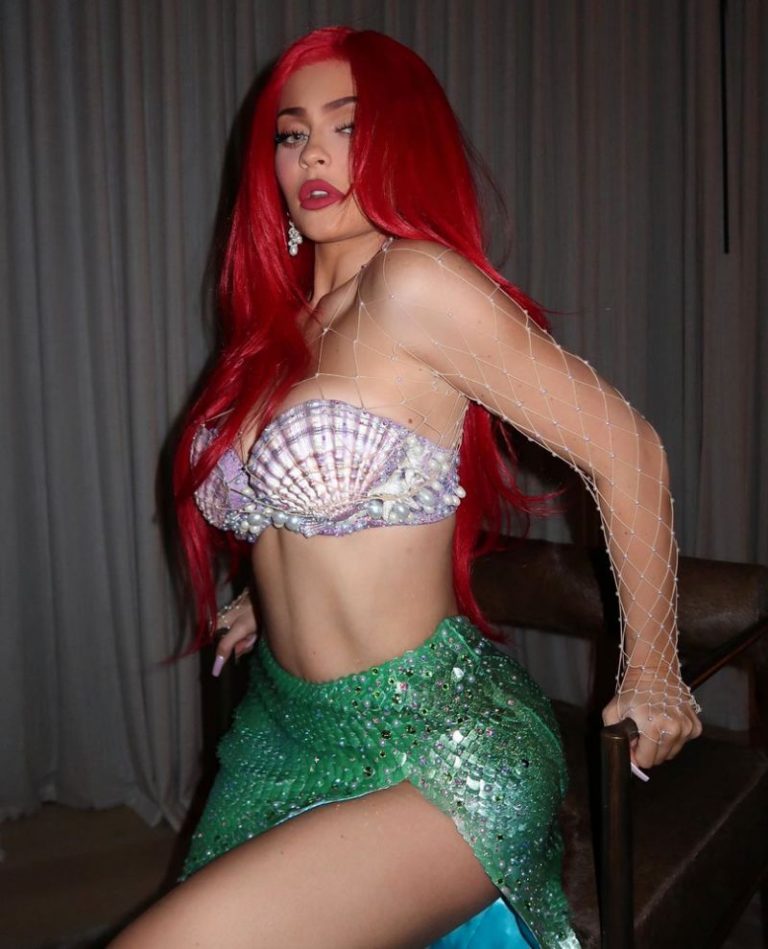 Kylie Jenner sizzles as grownup version of Disney’s favorite Mermaid