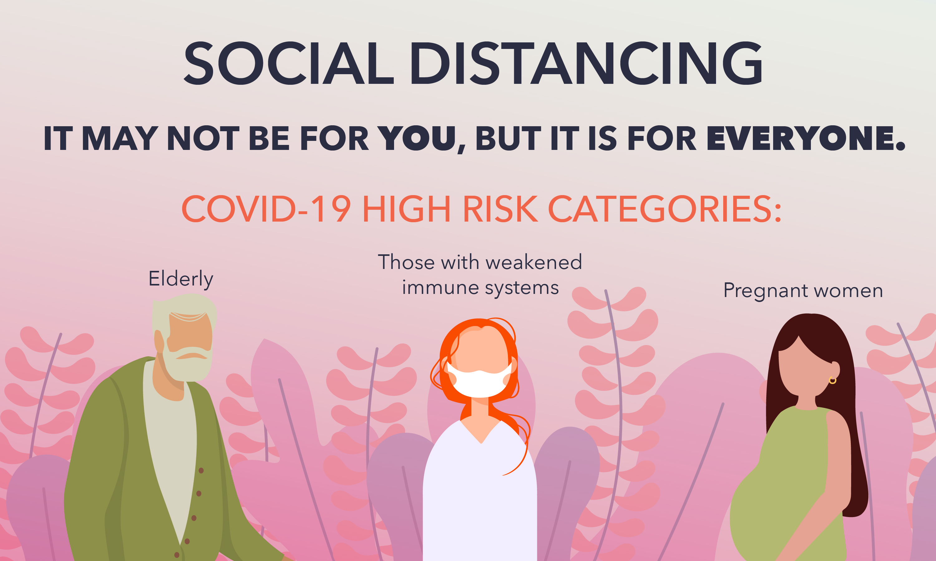 Infographic explains the vital importance of social distancing to halt ...