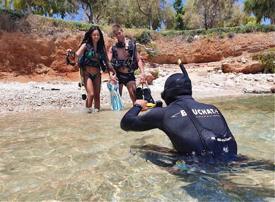 The First Ever Underwater Greek Porn Movie Shot In Sounio Photo