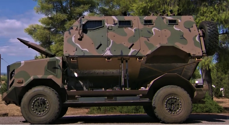 Greek HOPLITE Armored Vehicle tested successfully by the Hellenic Armed ...