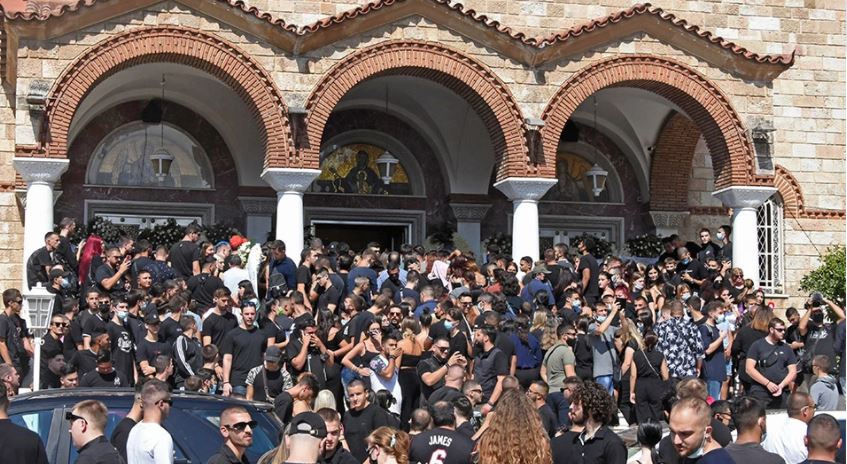 Mad Rapper Death Greek rapper Mad Clip's funeral (video) - ProtoThema English