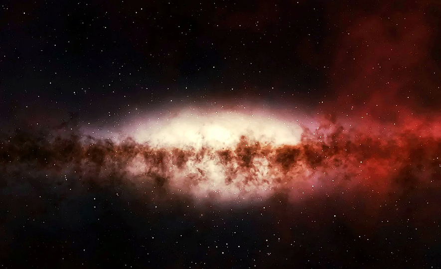 Our Entire Galaxy Is Warping And A Gigantic Blob Of Dark Matter Could Be To Blame