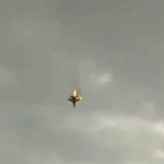 Russian fighter jet crashes vertically on fire in Sevastopol – Watch video
