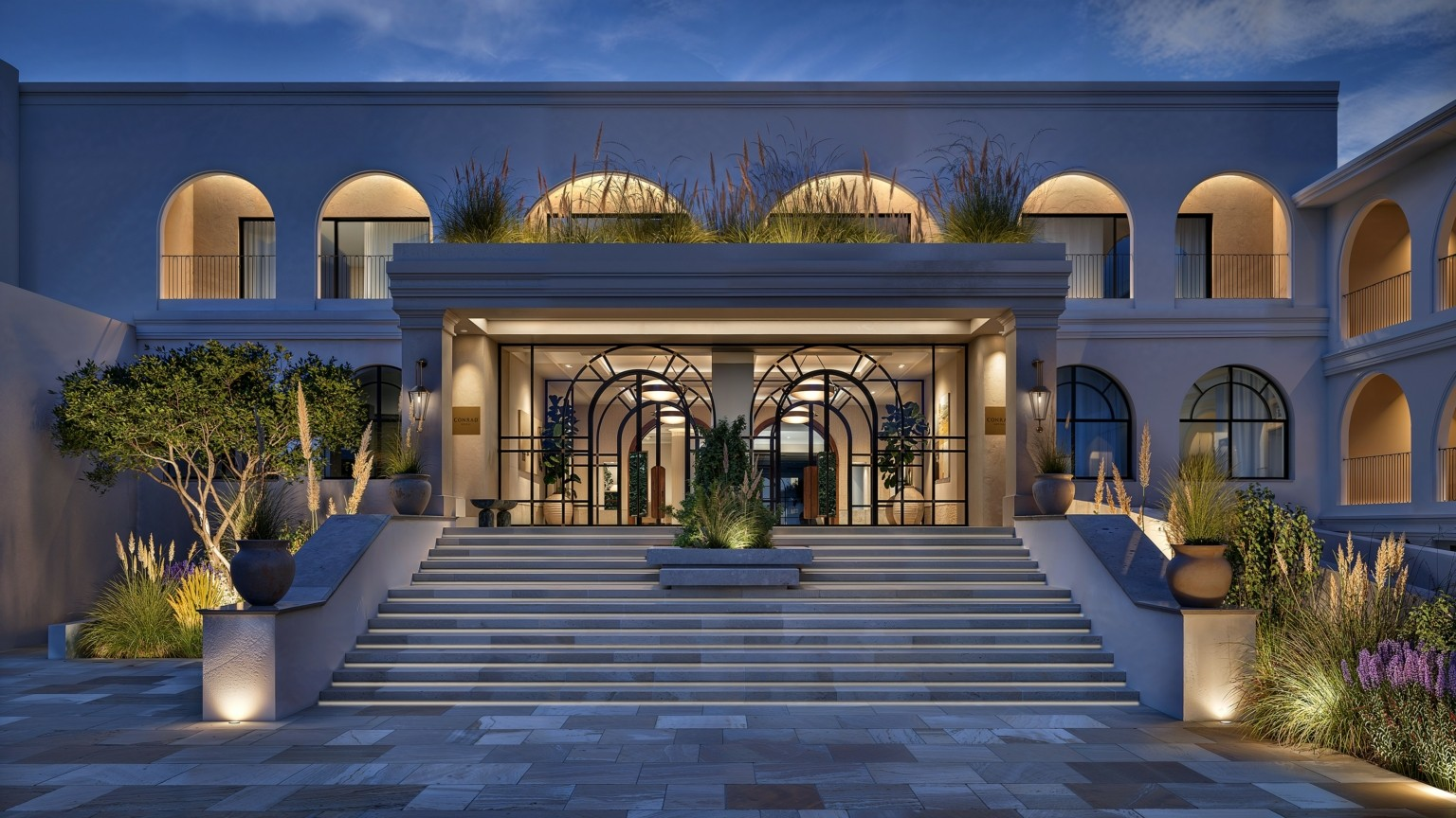 This is Hilton's new luxury hotel Conrad Corfu - ProtoThema English