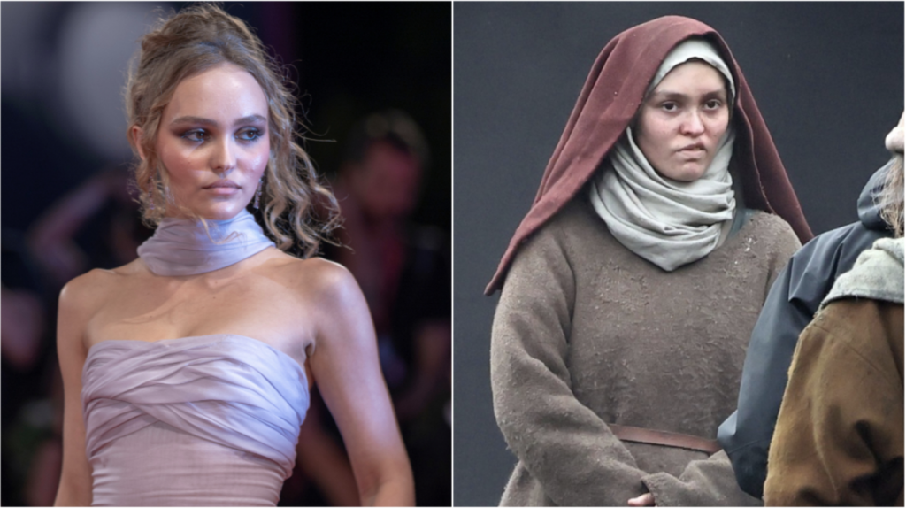 Photos: Lily-Rose Depp looks unrecognizable on the set of her new movie