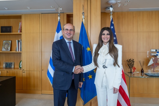 Meeting between Hatzidakis and Guilfoyle: Greece–U.S. relations at their highest level in recent years