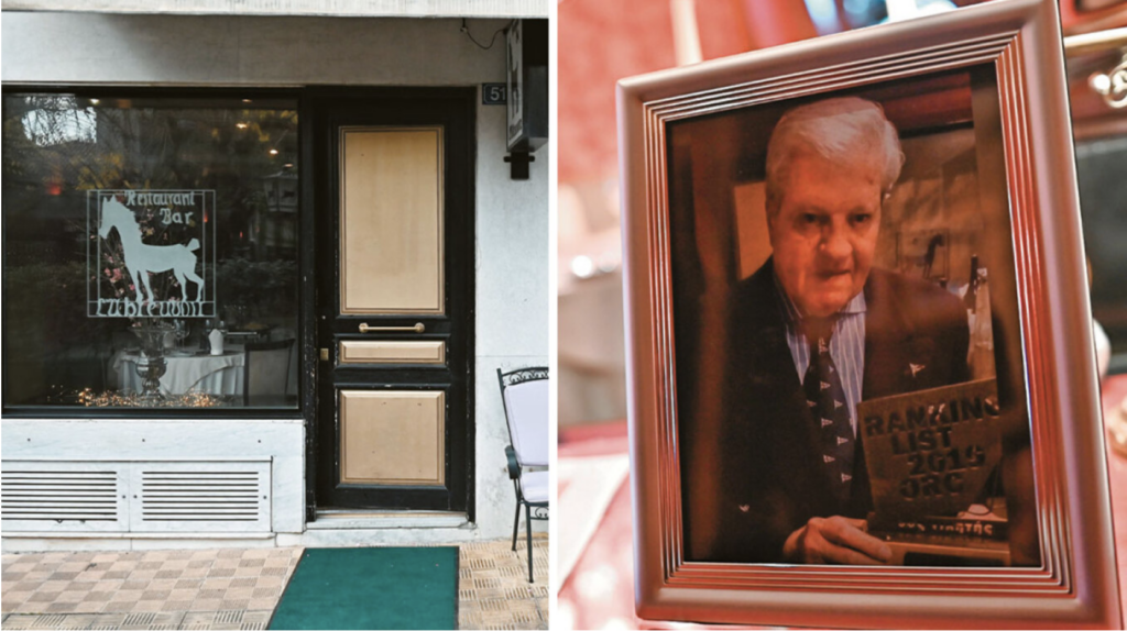 “L’Abreuvoir”: From Paris to the dirt road of Kolonaki, where Onassis, Callas, Peter Ustinov, and Sean Connery dined