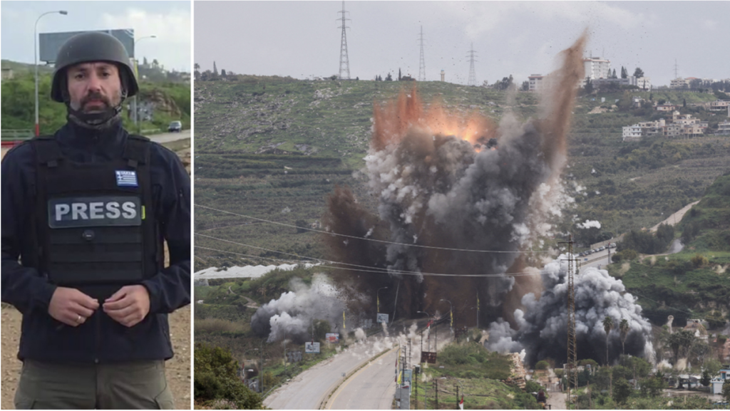 Protothema at the bridge blown up by the Israelis in southern Lebanon – see shocking images and video