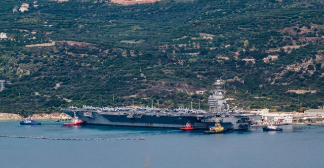 Why the USS Gerald R. Ford left Souda and is sailing toward Croatia: The fire and the improbable conspiracy theories